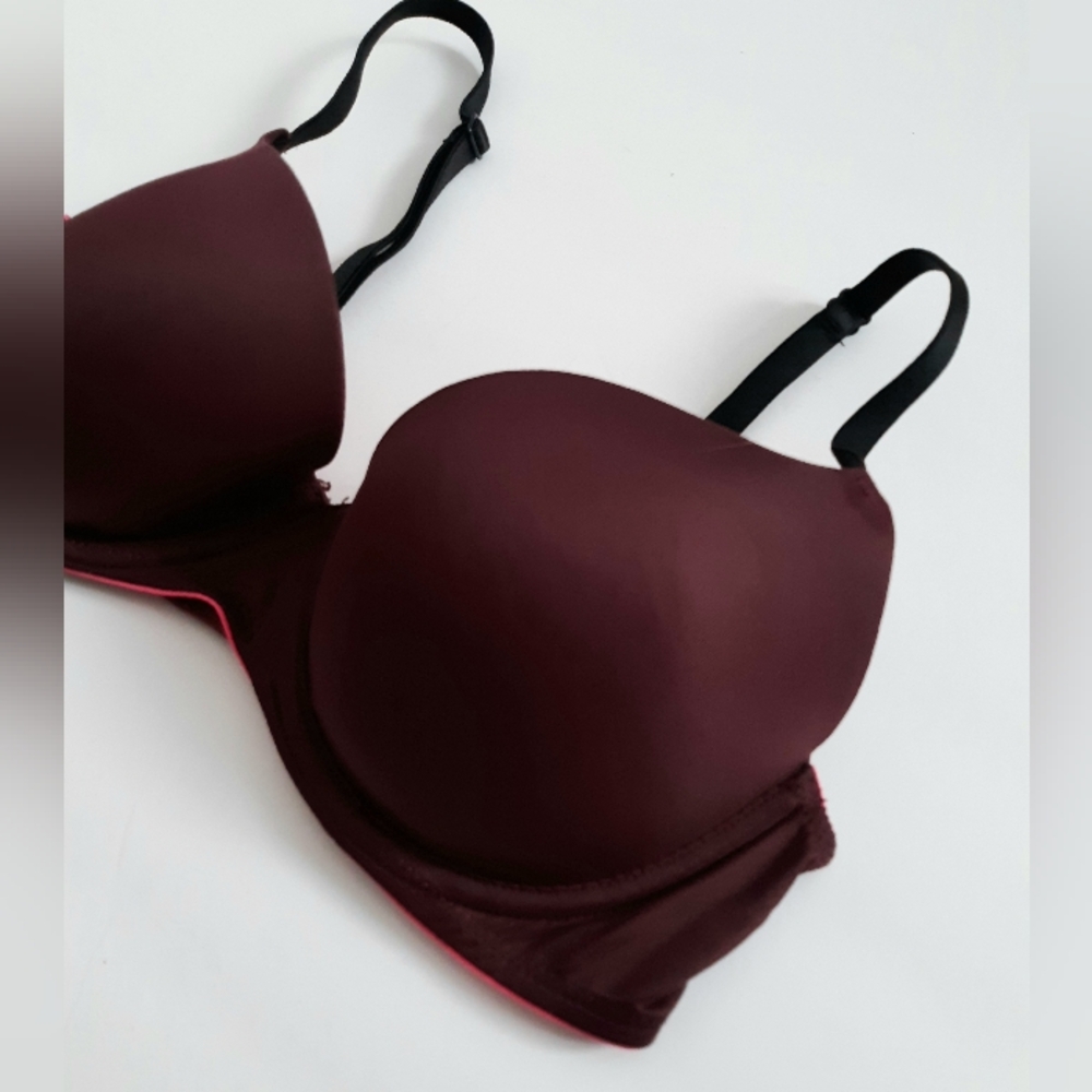 PINK VS Lined Demi Bra 34B - Picture 2 of 5